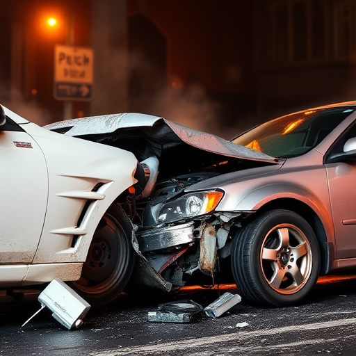 car crash damage
