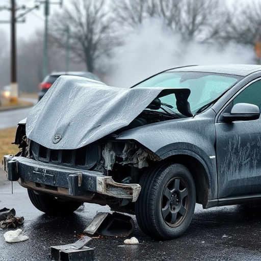 car crash damage