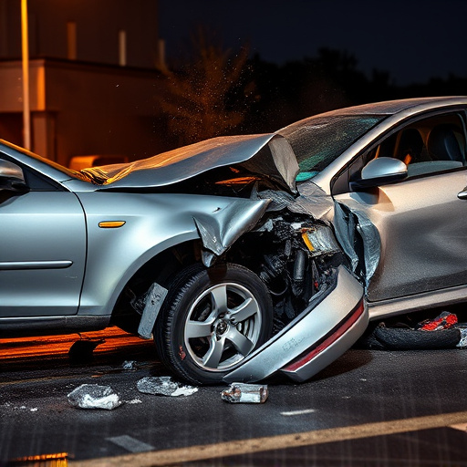 car crash damage