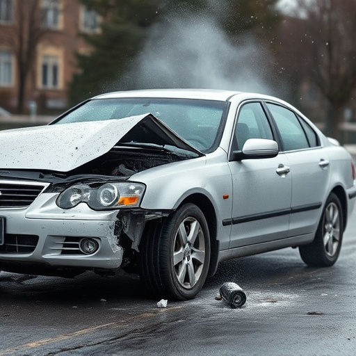 car crash damage