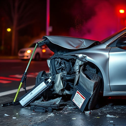 car crash damage