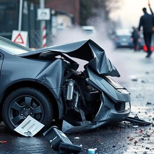 car crash damage