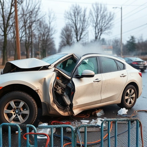 car crash damage