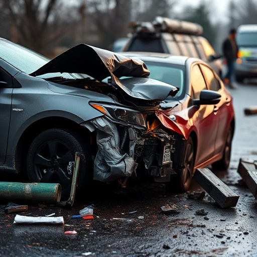 car crash damage