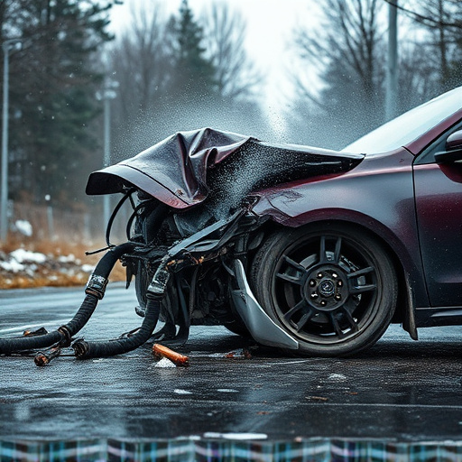 car crash damage