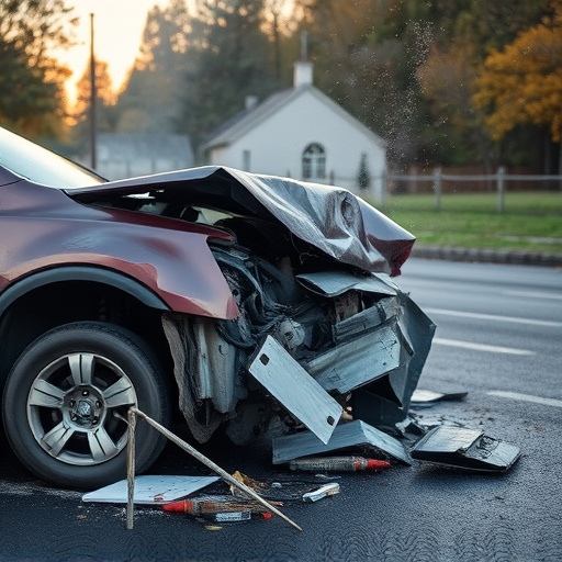 car crash damage