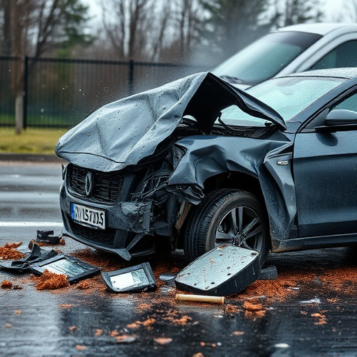 car crash damage