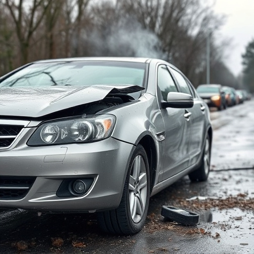 car crash damage