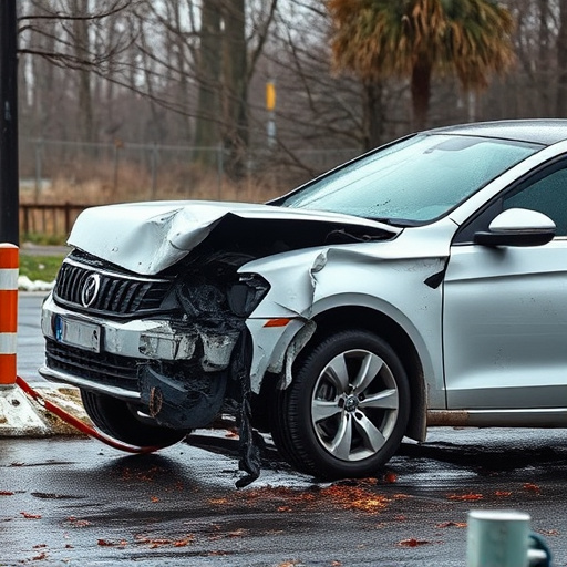 car crash damage