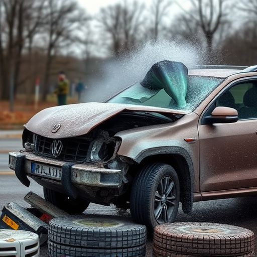 car crash damage