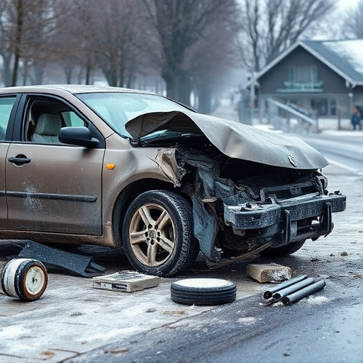 car crash damage