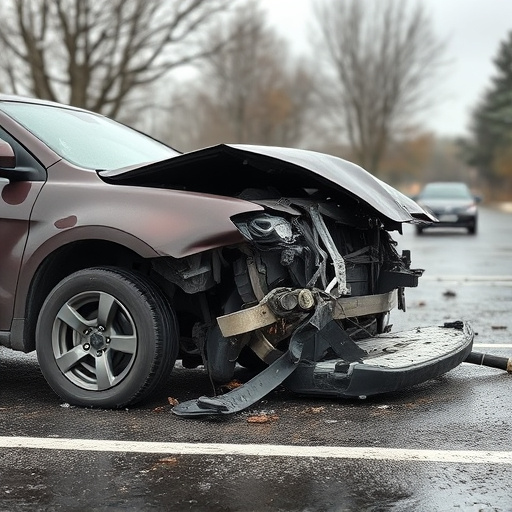 car crash damage