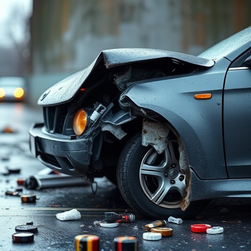 car crash damage