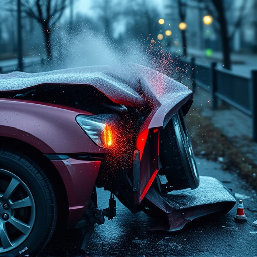 car crash damage