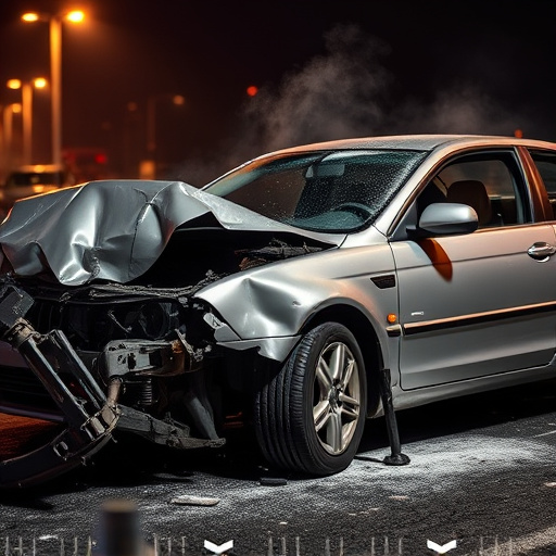 car crash damage