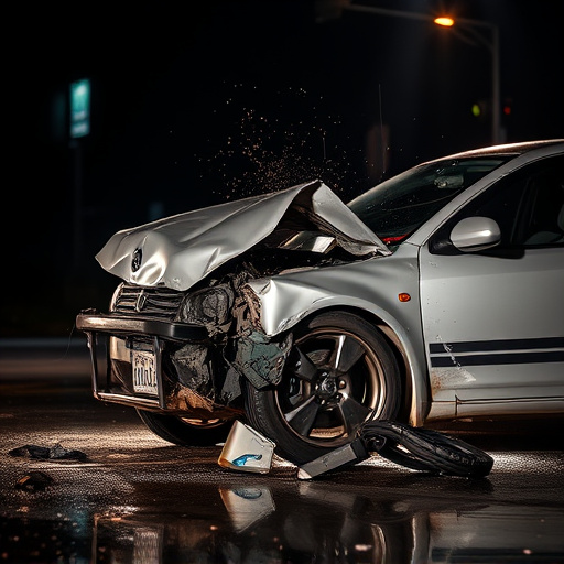 car crash damage