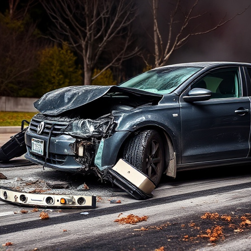 car crash damage