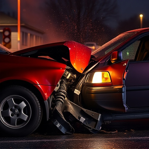 car crash damage