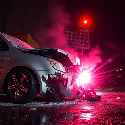 car crash damage