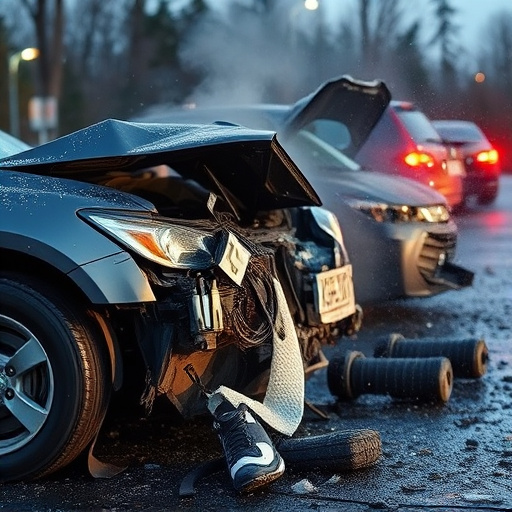car crash damage