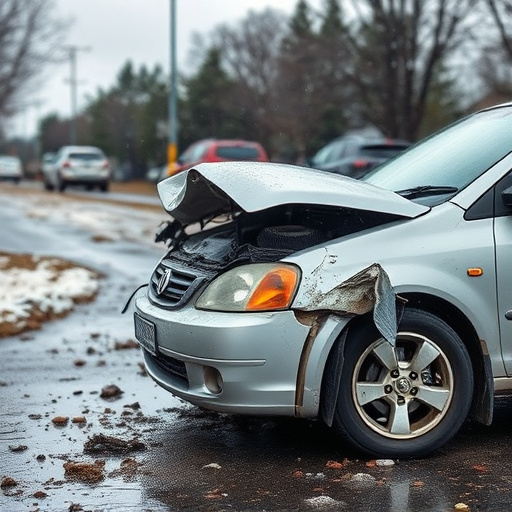 car crash damage