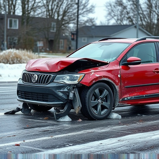 car crash damage