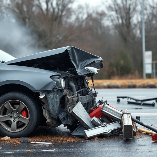 car crash damage