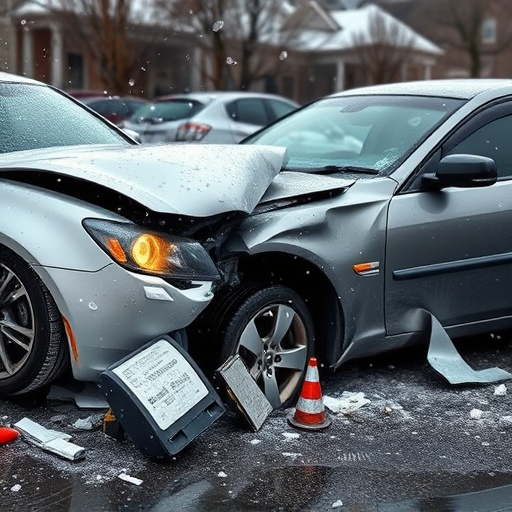 car crash damage