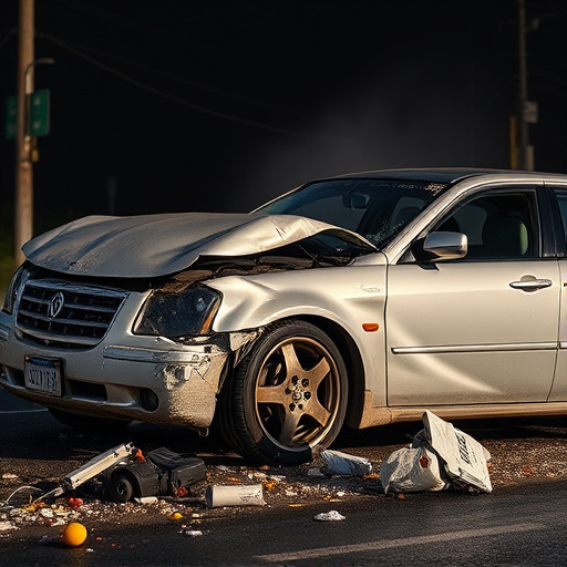 car crash damage