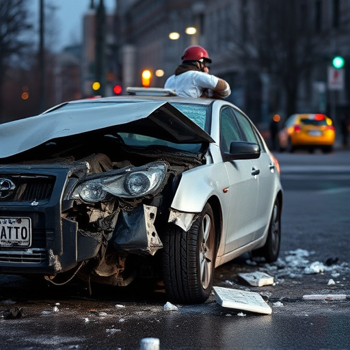 car crash damage