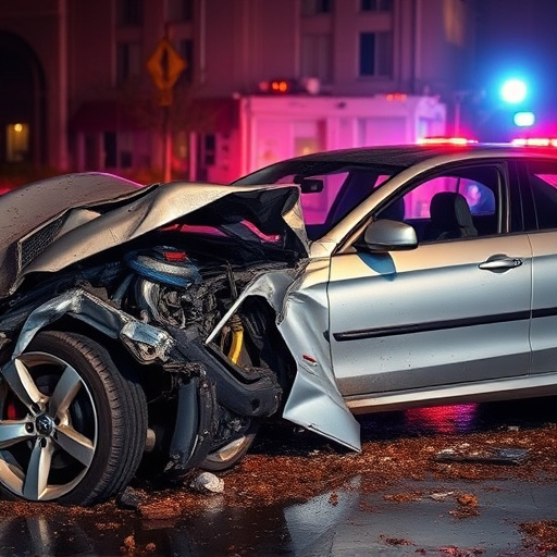 car crash damage