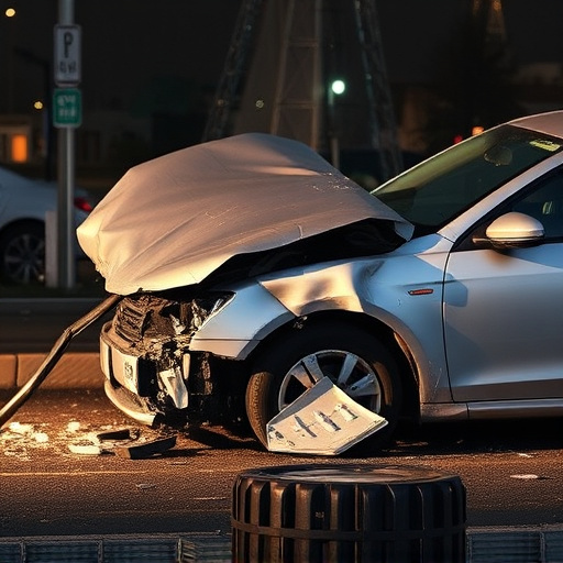 car crash damage