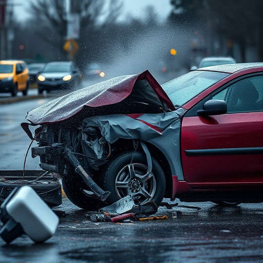 car crash damage