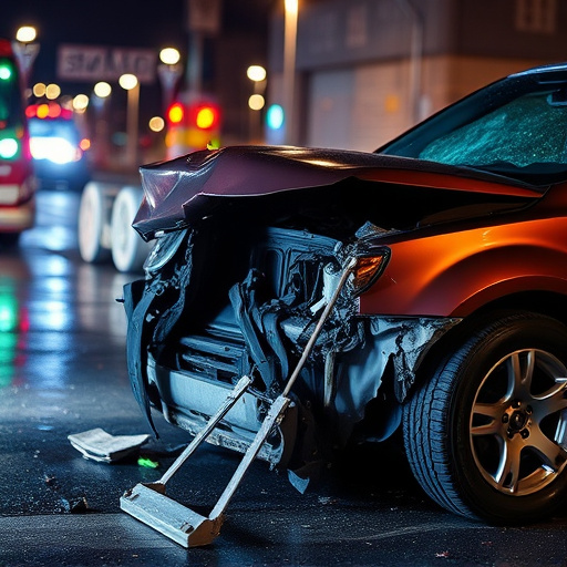 car crash damage