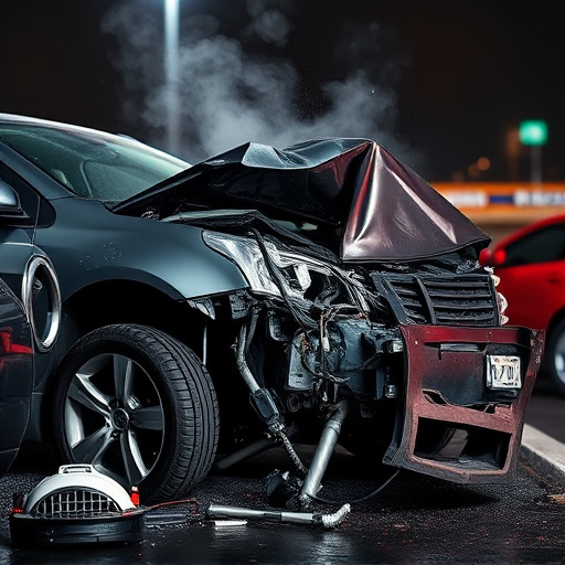 car crash damage