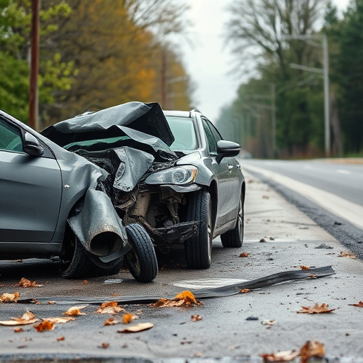 car crash damage