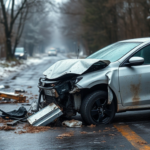 car crash damage