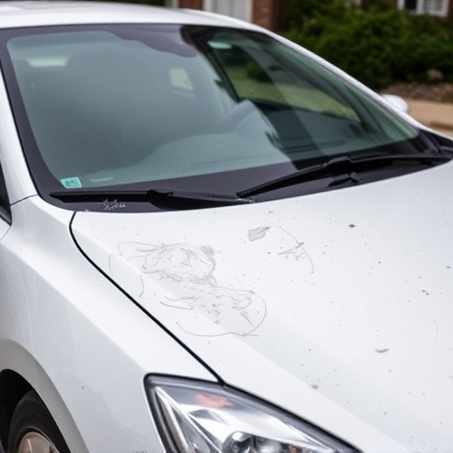 car hail damage repair