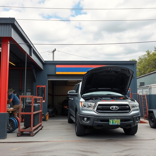 vehicle repair shop