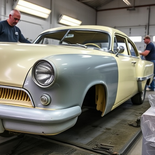 vehicle restoration process