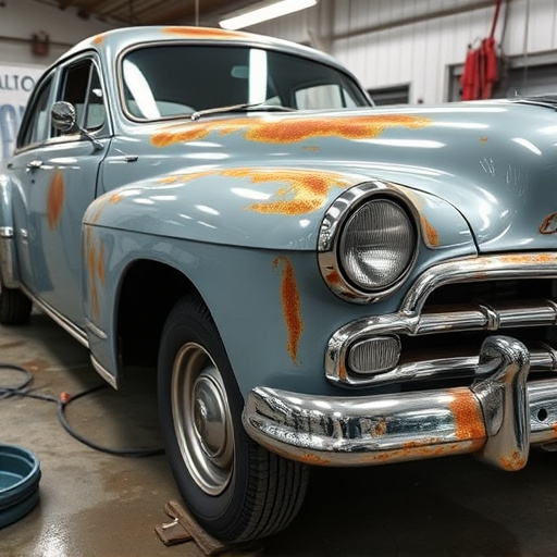 vehicle restoration process