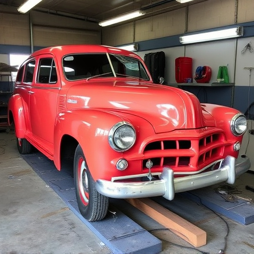 vehicle restoration process