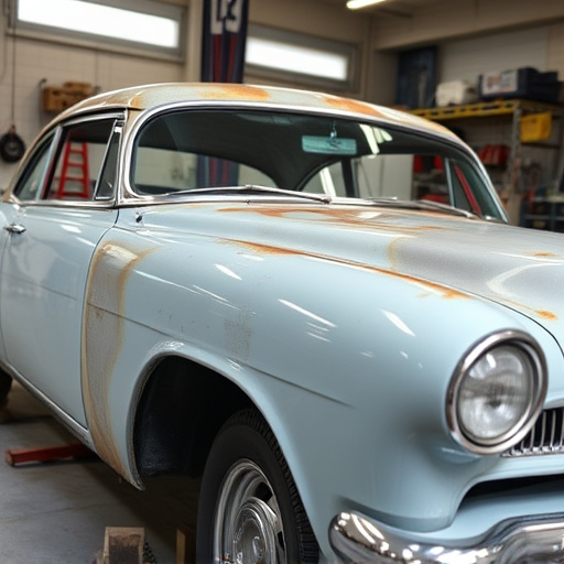 vehicle restoration process