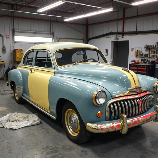 vehicle restoration process