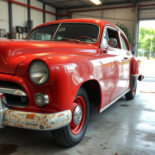 vehicle restoration process