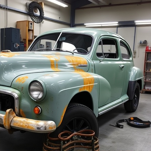 vehicle restoration process