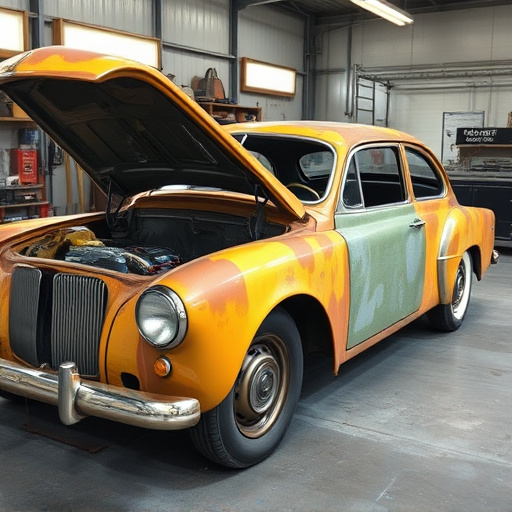 vehicle restoration process