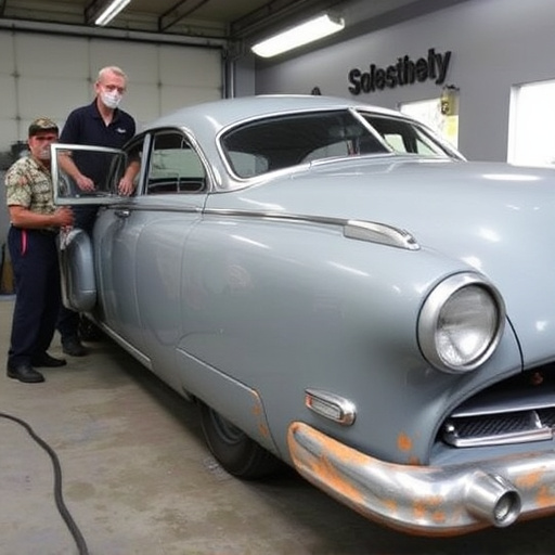 vehicle restoration process