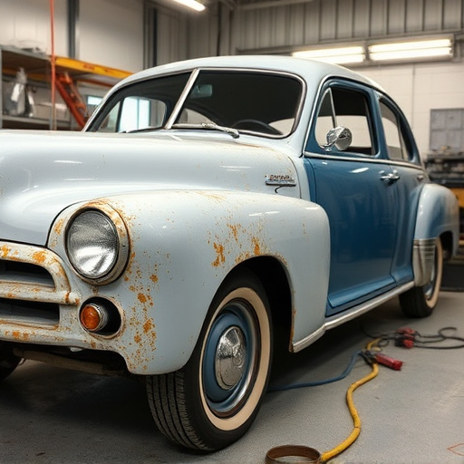 vehicle restoration process