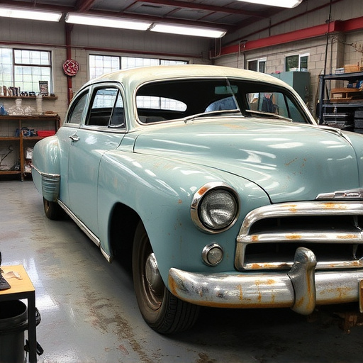 vehicle restoration process